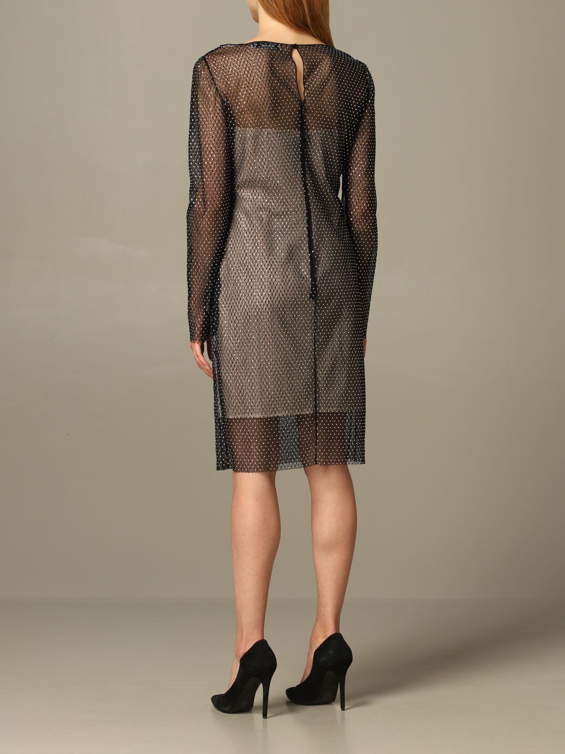 Blumarine Outlet dress for woman Black Blumarine dress 20270