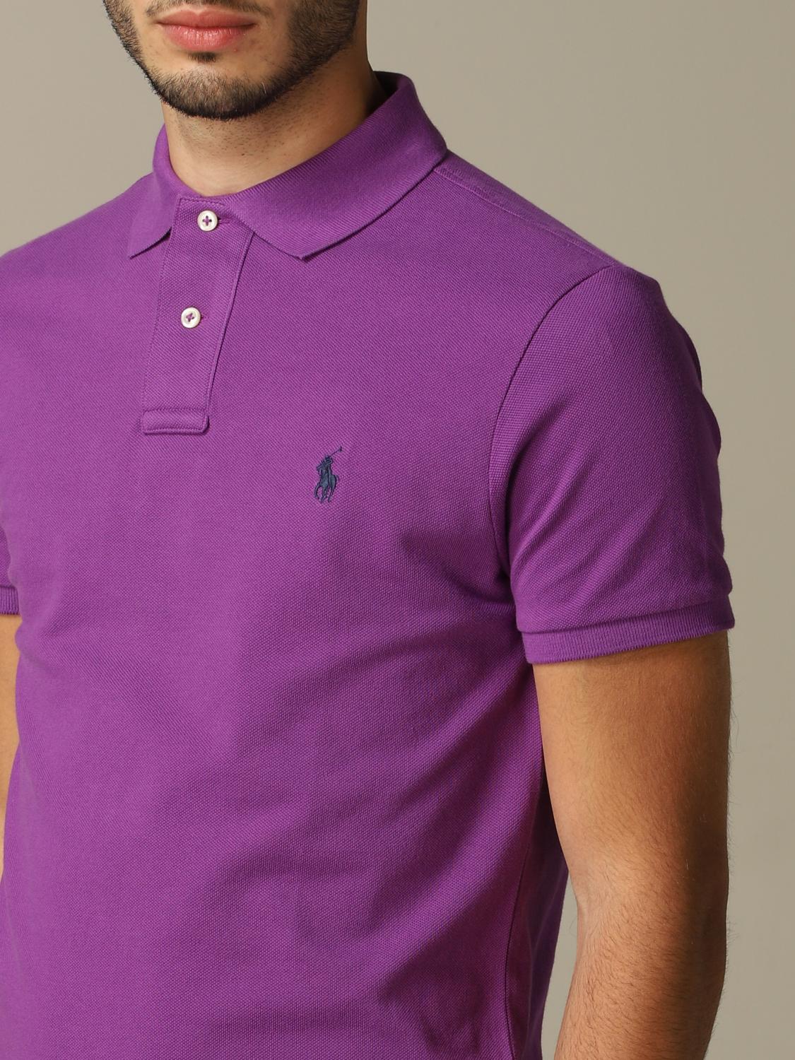 POLO RALPH LAUREN Polo Aus Baumwolle Violett Polo Ralph Lauren 