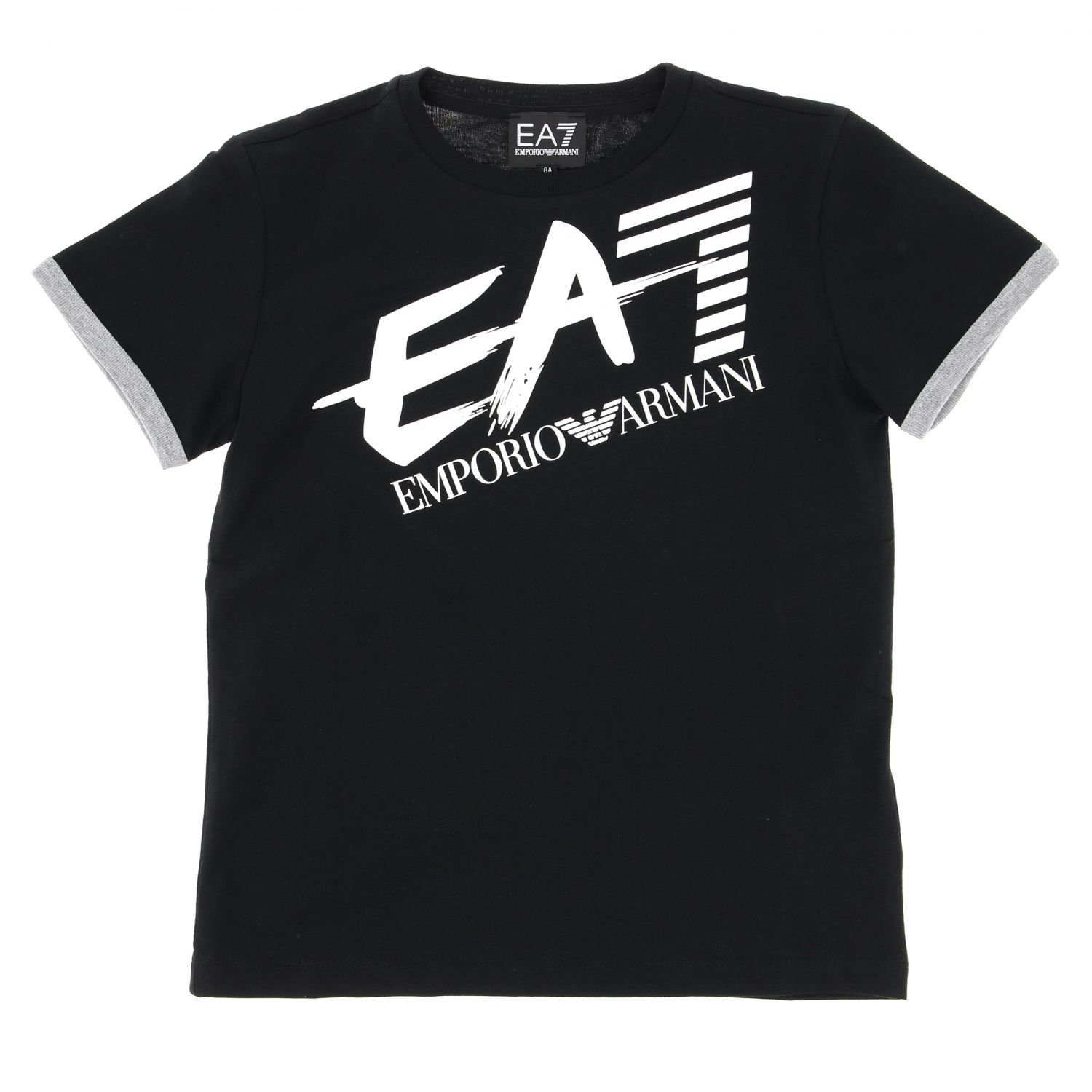 ea7 black and gold t shirt