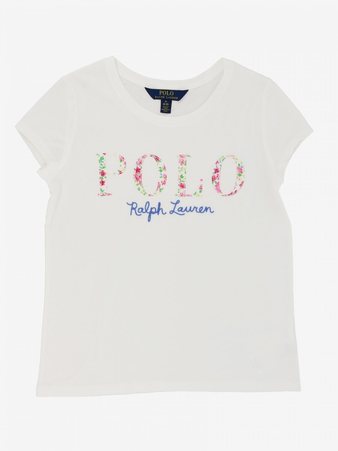 Polo Ralph Lauren Girl Outlet T Shirt With Logo T Shirt Polo Ralph Lauren Girl Kids White T Shirt Polo Ralph Lauren Girl Giglio En