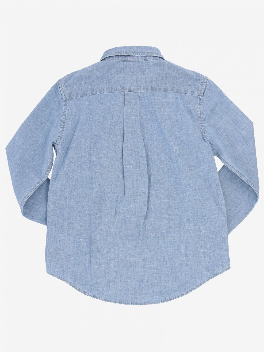 chambray polo