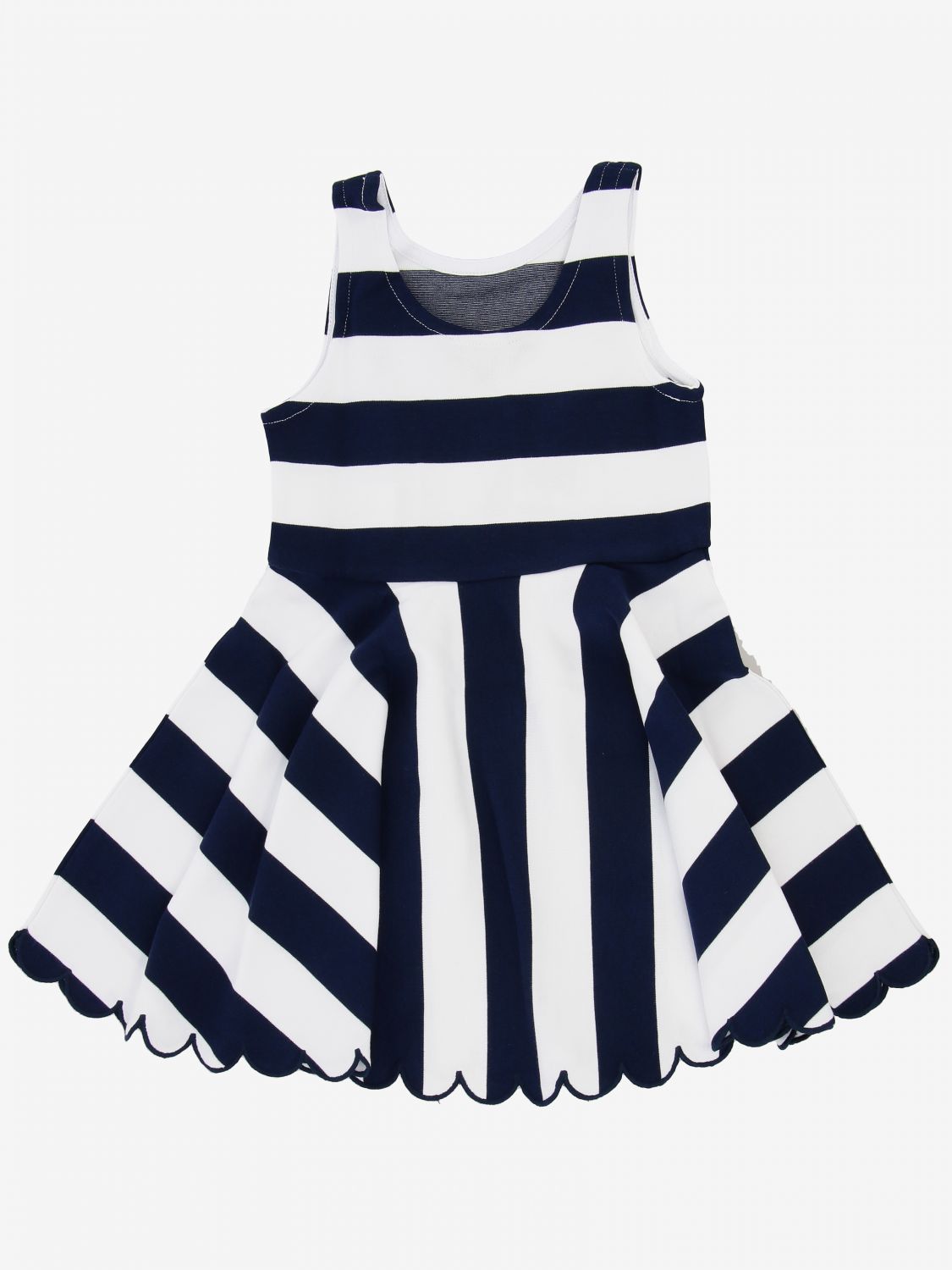 Polo Ralph Lauren Kid Outlet: dress in striped jersey - Blue | Polo Ralph  Lauren Kid dress 312784204 online on 