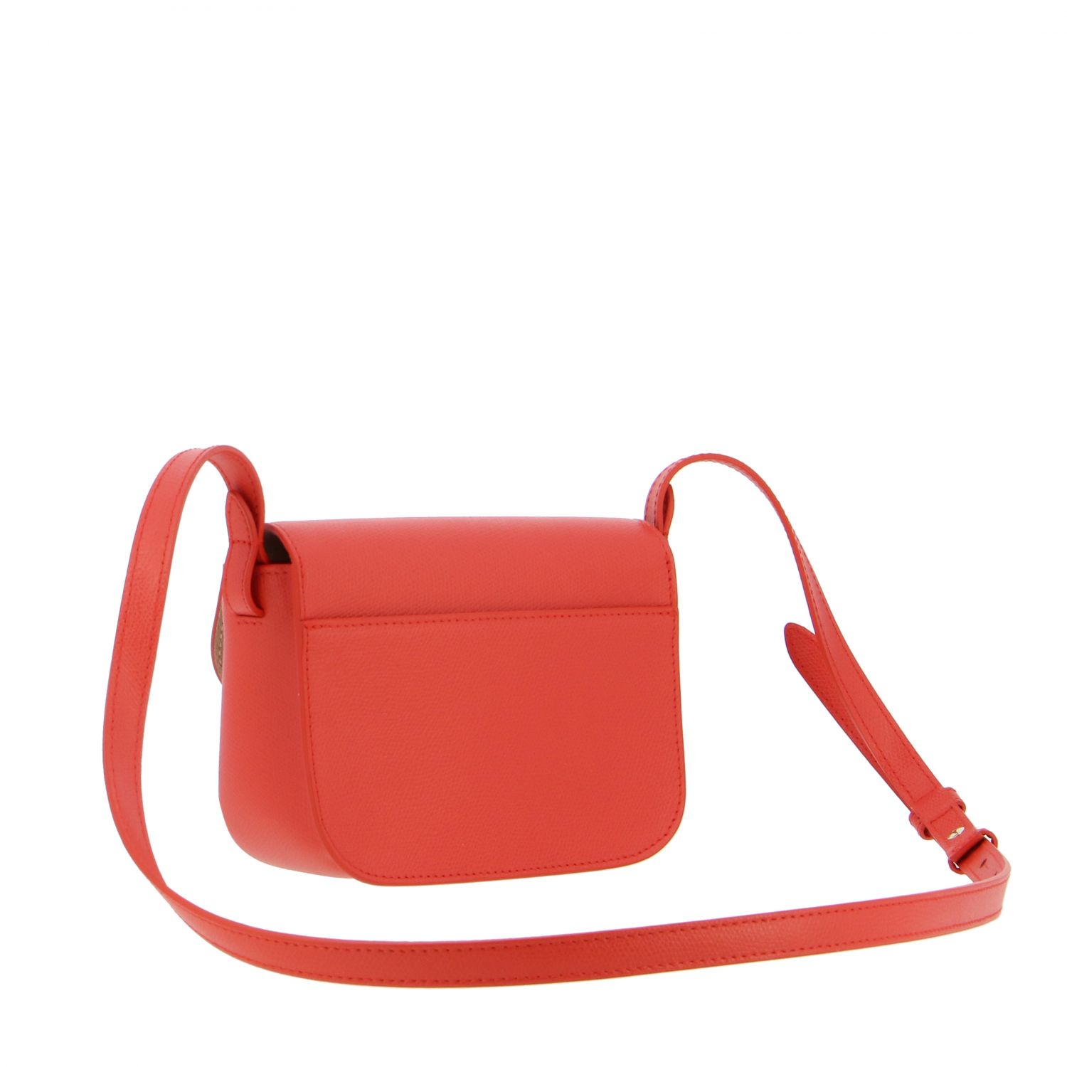 Furla Outlet 1927 shoulder bag in textured leather Red Furla