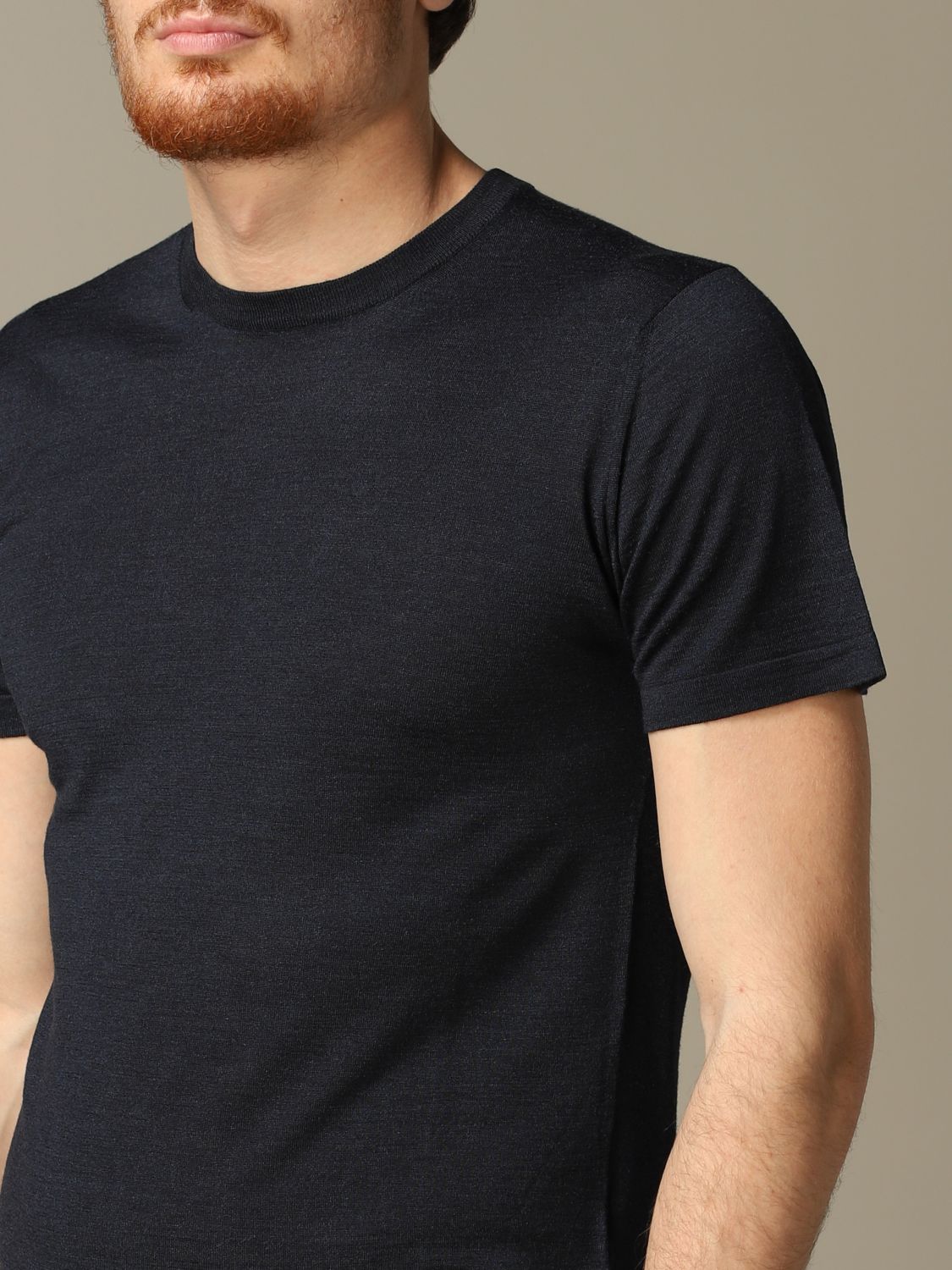Cruciani Outlet: T-shirt men | T-Shirt Cruciani Men Blue | T-Shirt ...