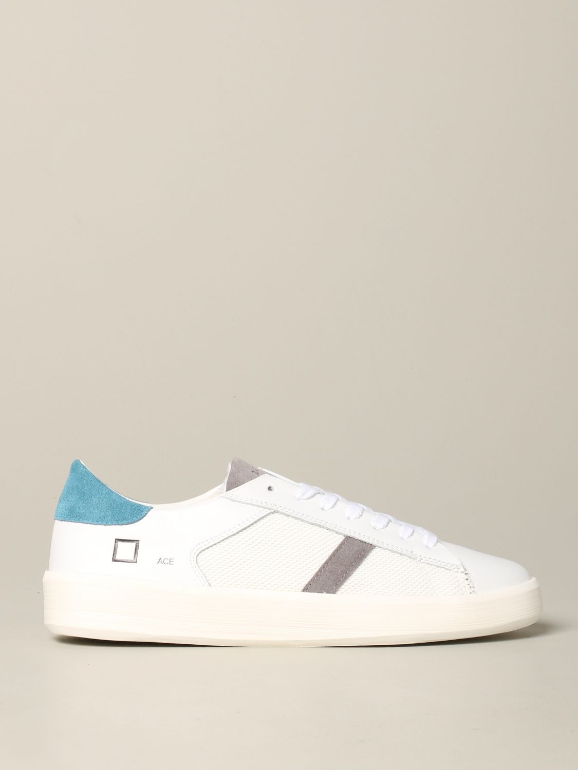 D.a.t.e. Outlet: sneakers in leather and suede - White | D.a.t.e. NT online GIGLIO.COM