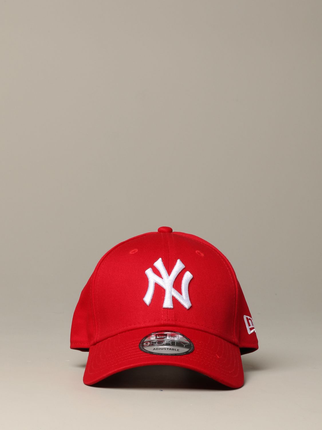 NEW ERA: hat for man - Red  New Era hat 10531938 online at