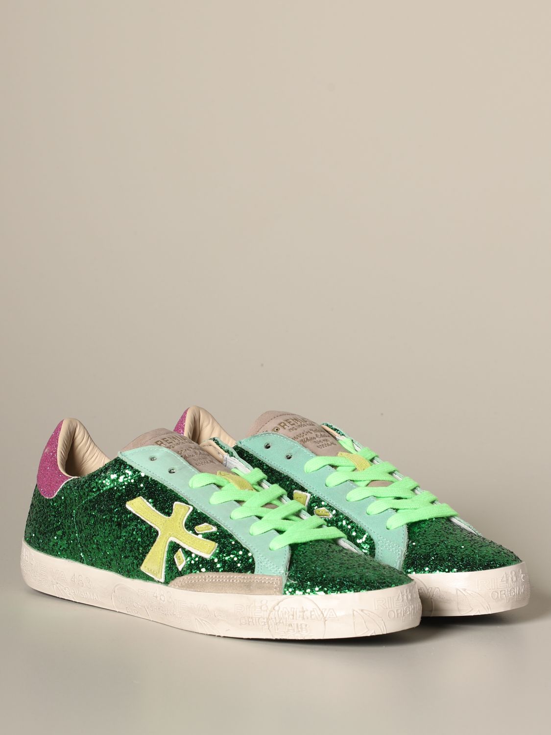 chaussures femme vertes