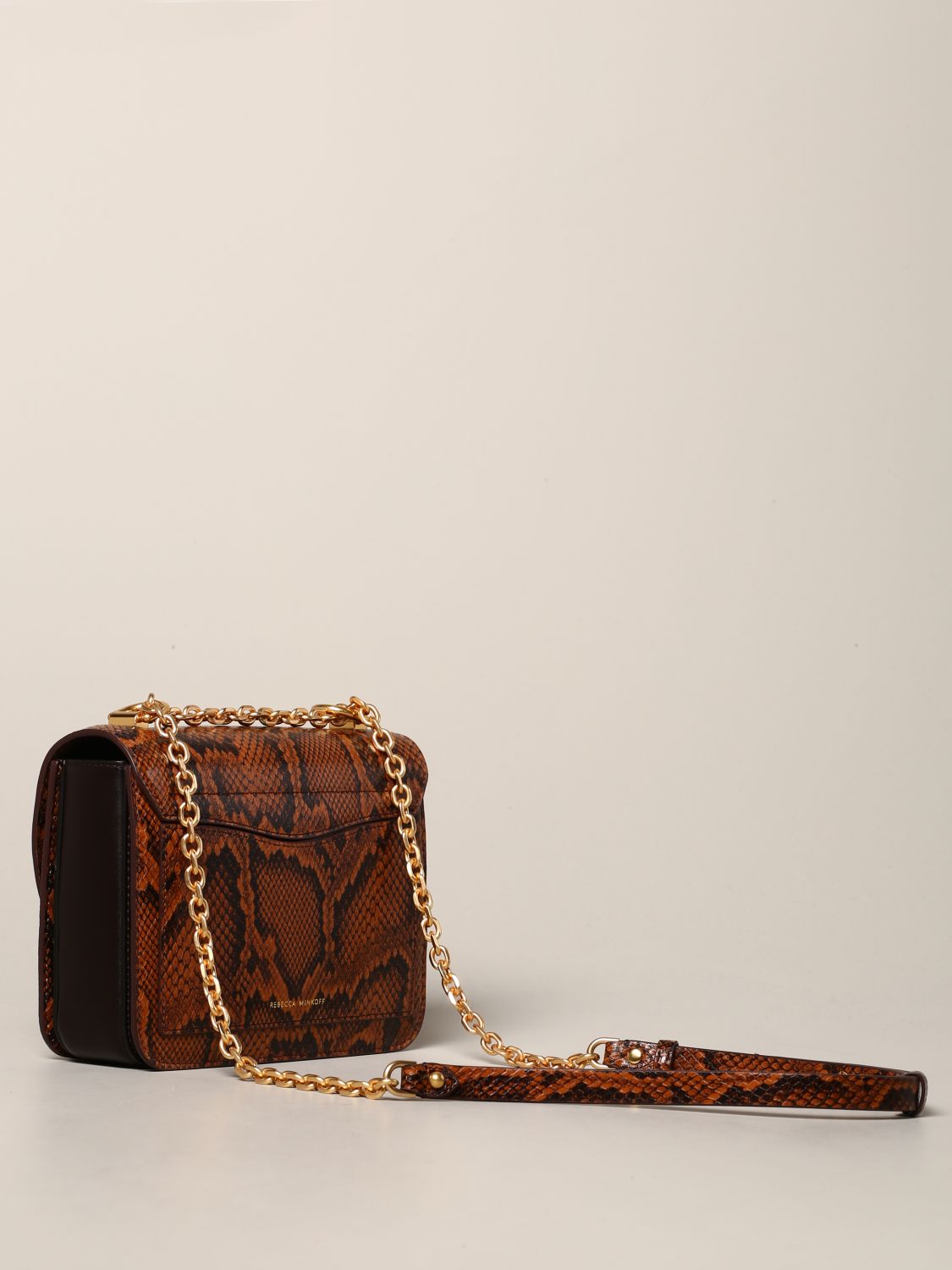 Rebecca Minkoff Outlet Love too bag in printed python leather