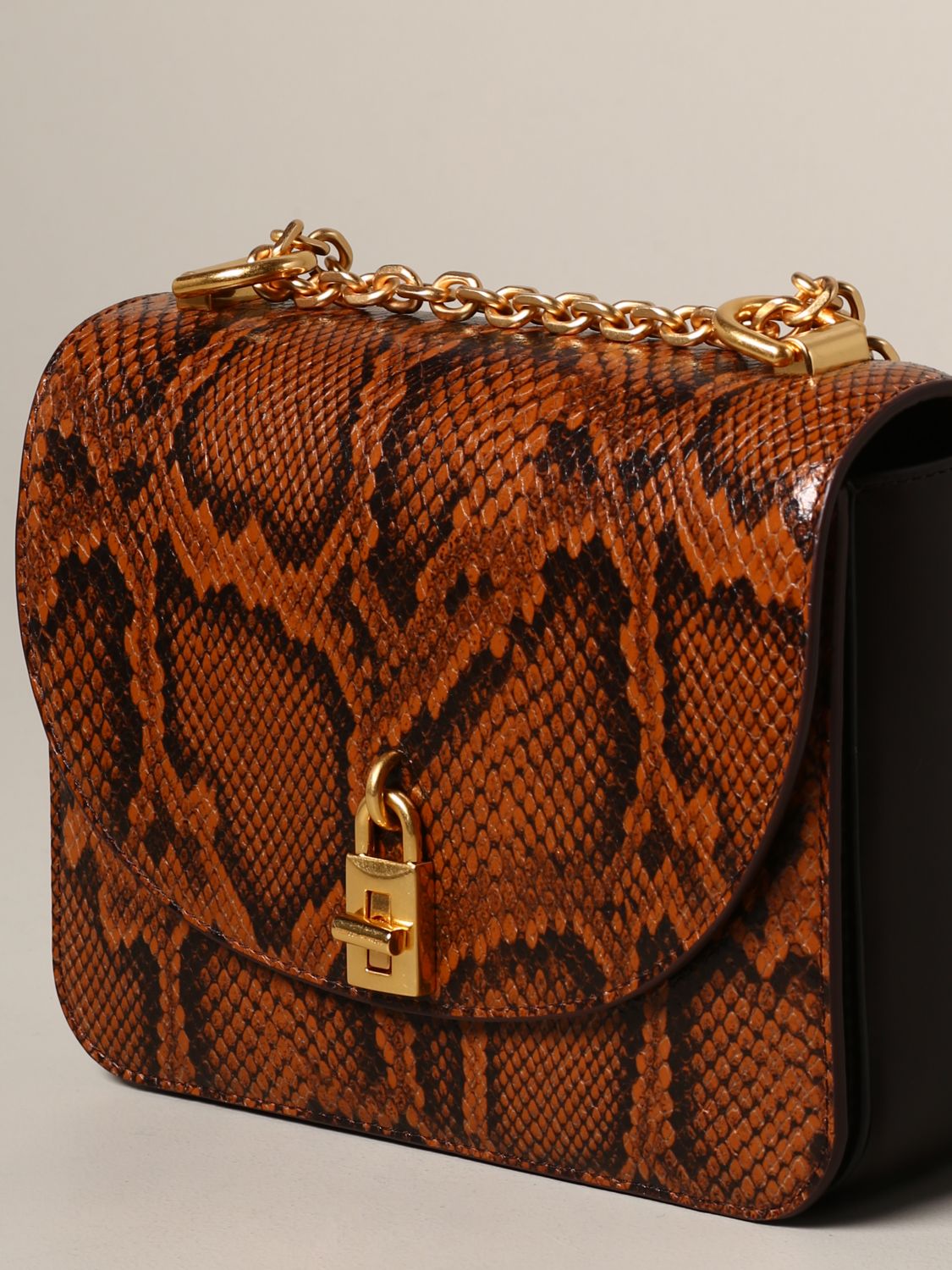 Rebecca Minkoff Outlet Love Too Bag In Printed Python Leather