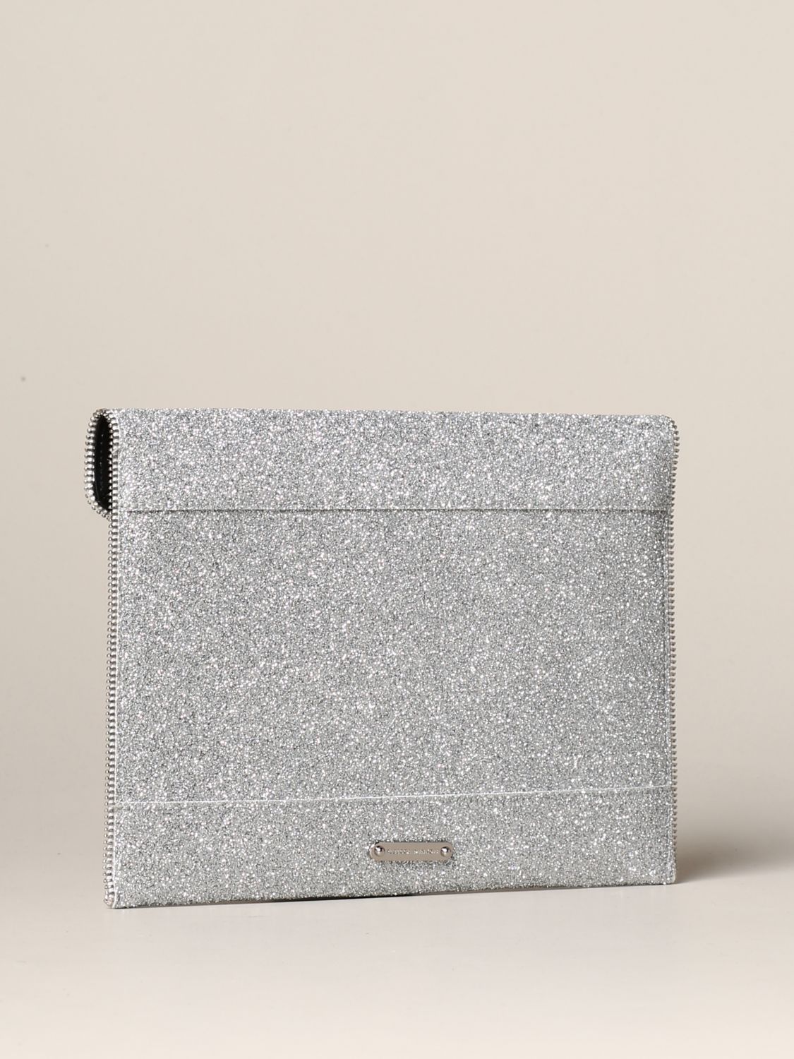 rebecca minkoff silver bag