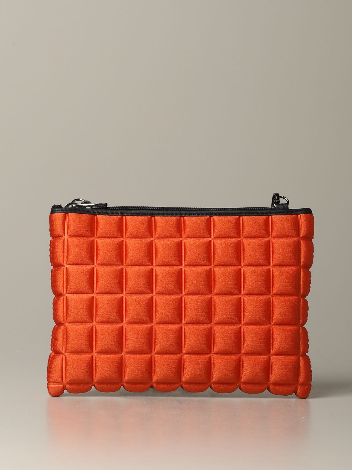 B Prime Outlet: Clutch For Woman - Orange | B Prime Clutch POCKET CUBE ...