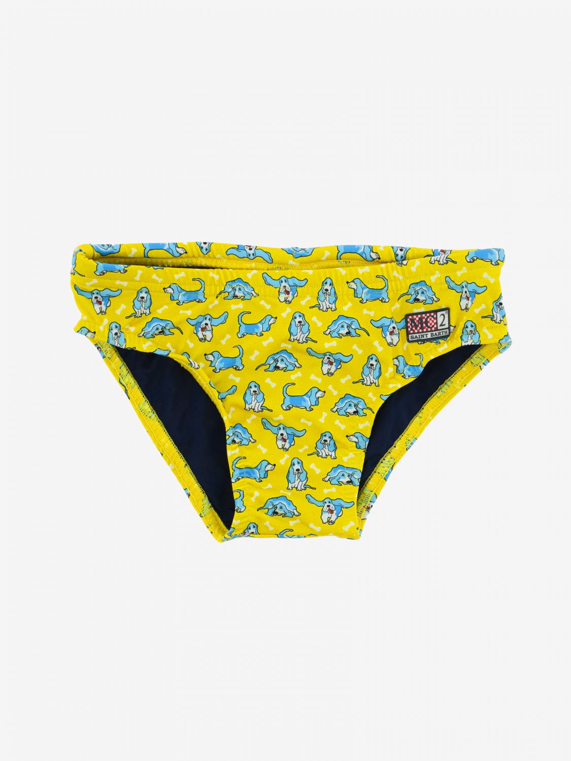 MC2 SAINT BARTH: swimsuit for boys - Yellow | Mc2 Saint Barth swimsuit ...
