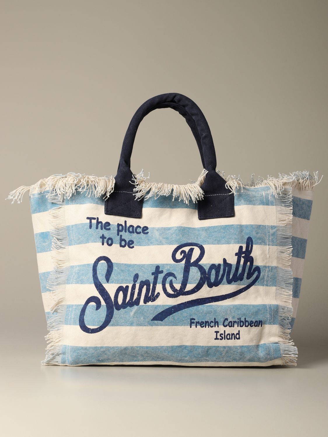 MC2 SAINT BARTH: tote bags for woman - Sky Blue | Mc2 Saint Barth tote ...