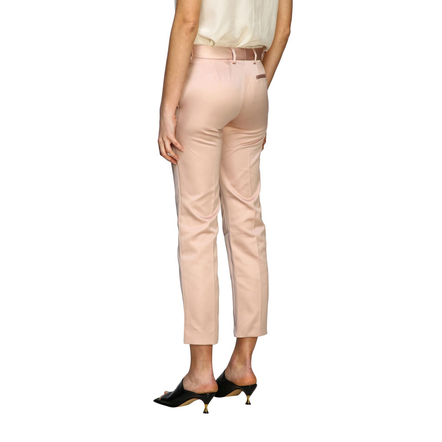 blush pink pants