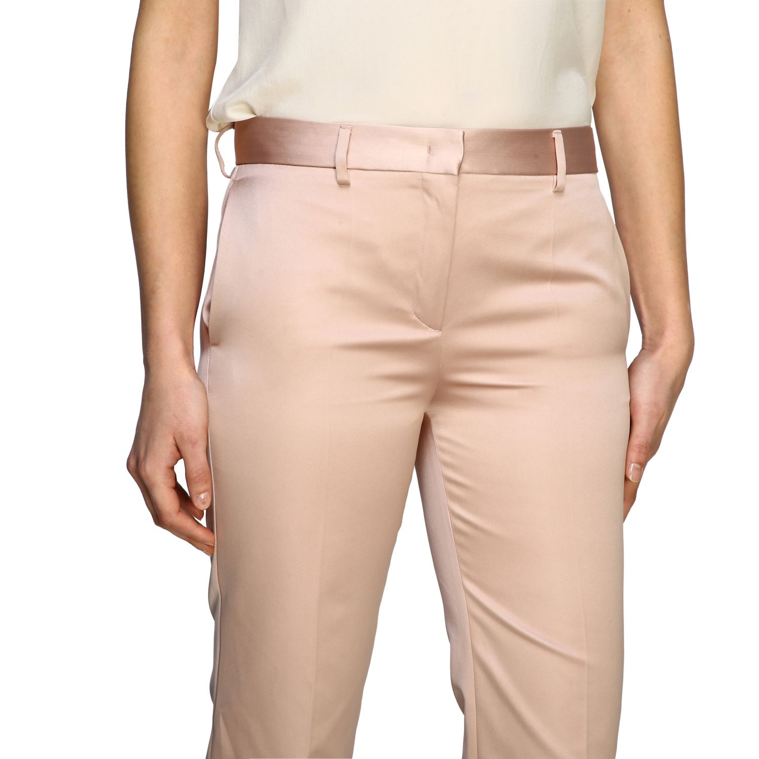 blush pink pants