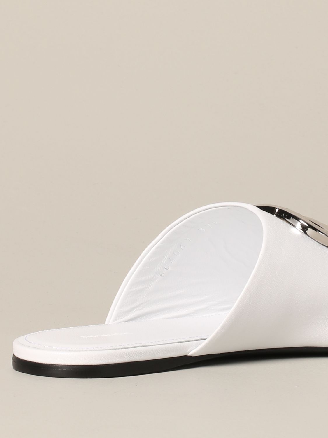 balenciaga white sandals