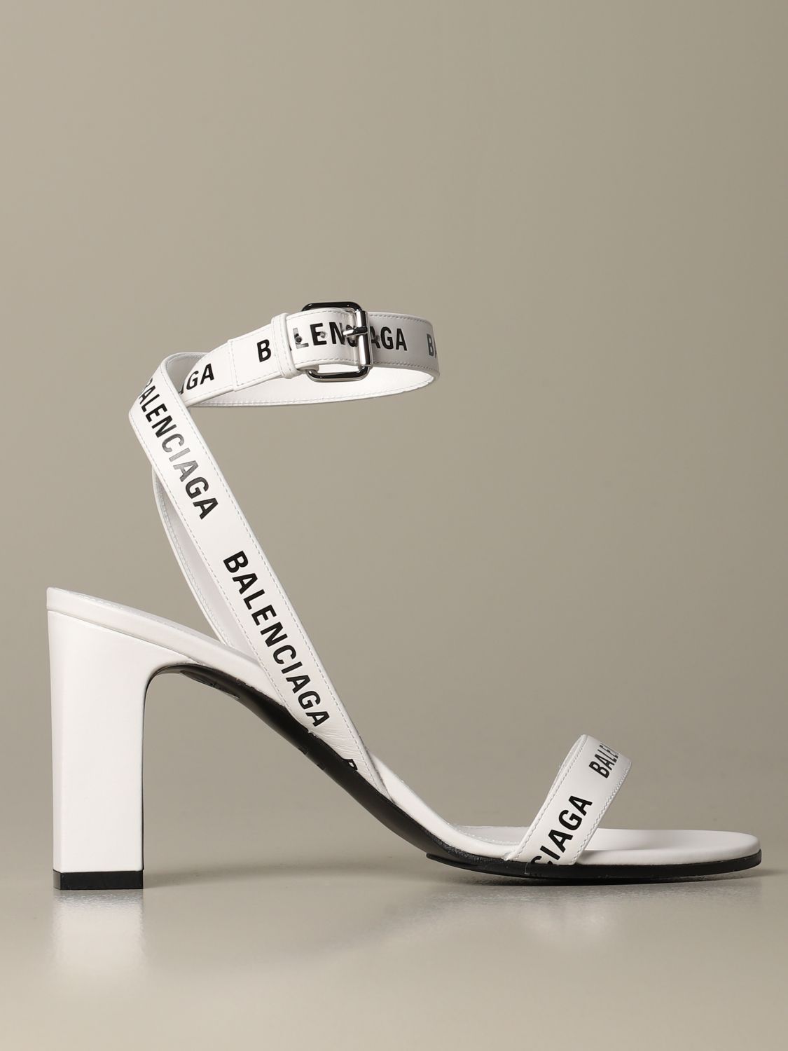 Womens Tourist Sandal in White  Balenciaga US