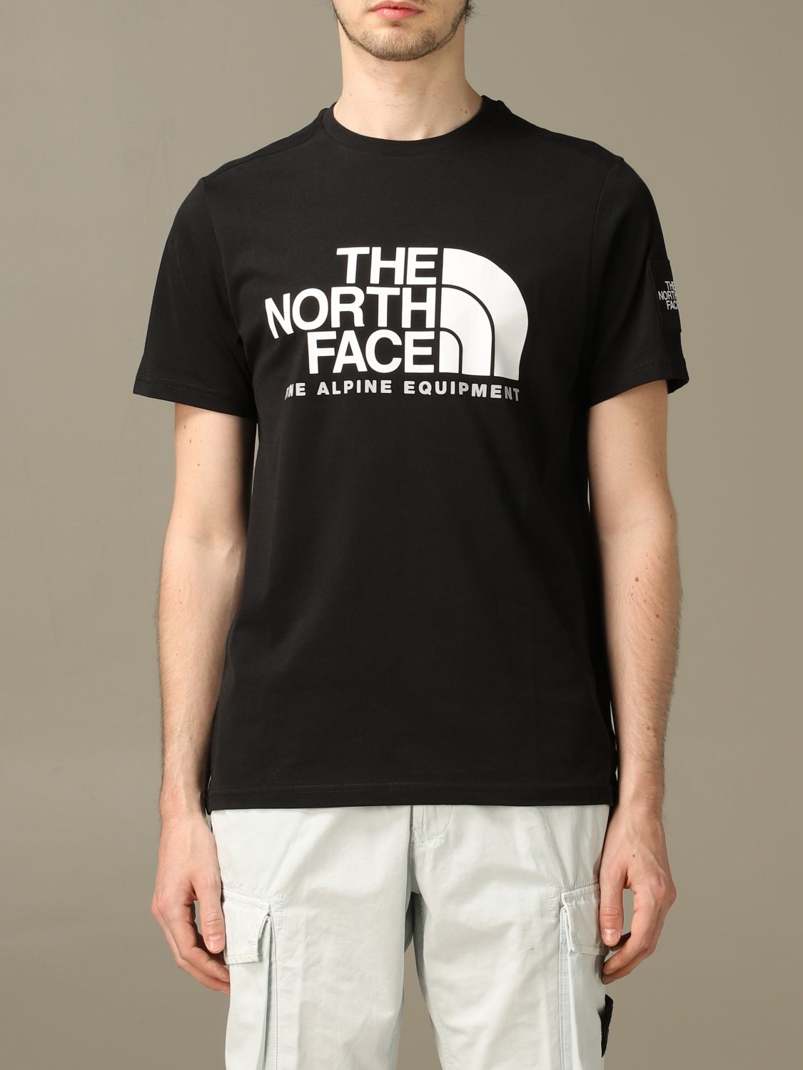 black north face t shirt