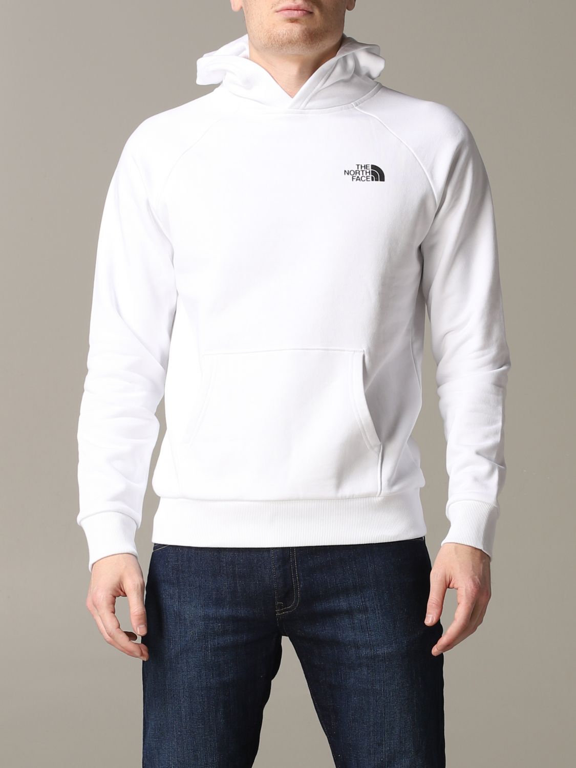 petal Re-shoot Chaise longue The North Face Outlet: sweatshirt for man - White | The North Face  sweatshirt NF0A2ZWU online on GIGLIO.COM