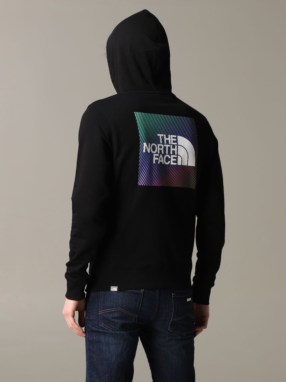 the north face black sweatshirt