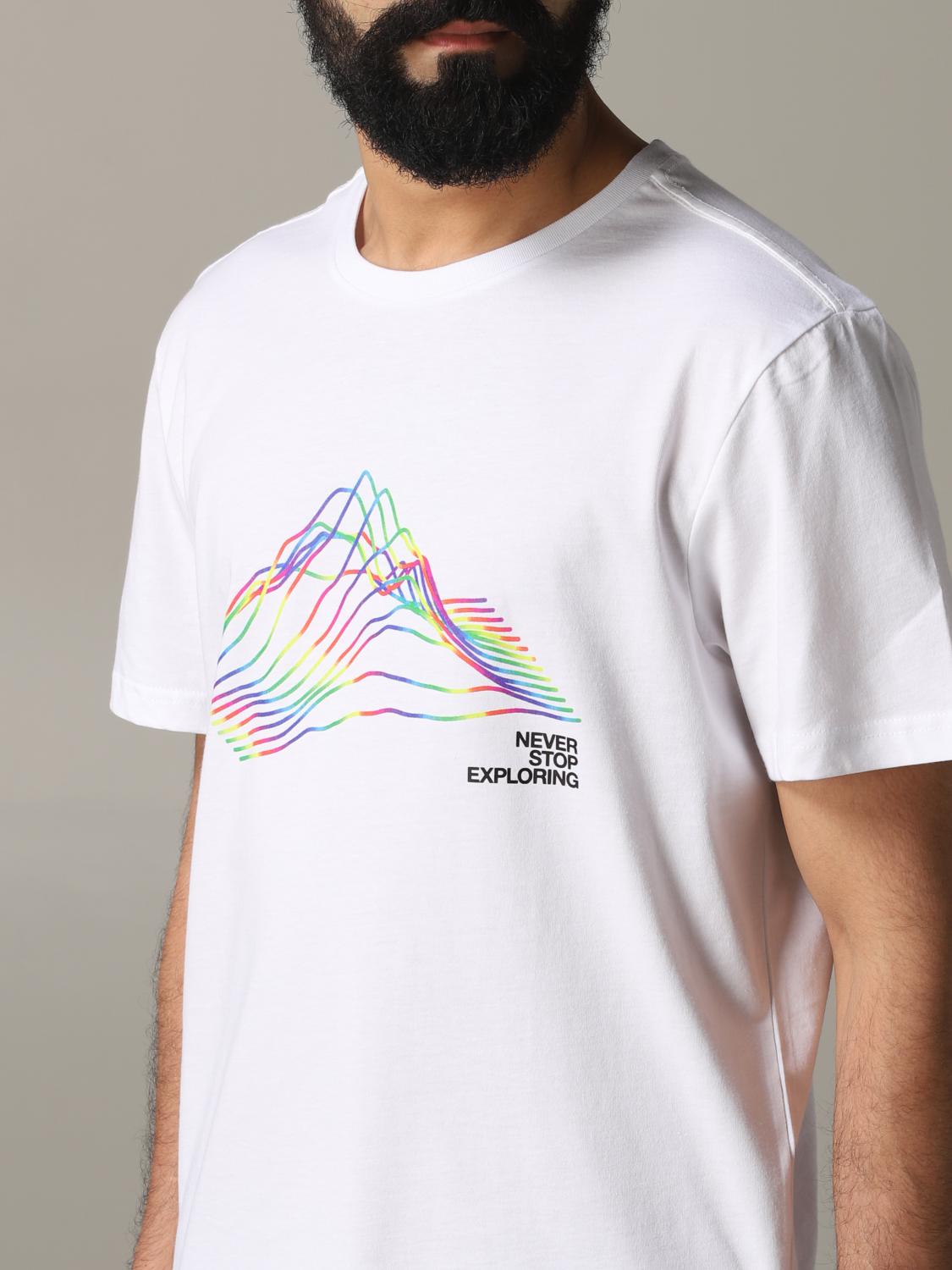 the north face white t shirt