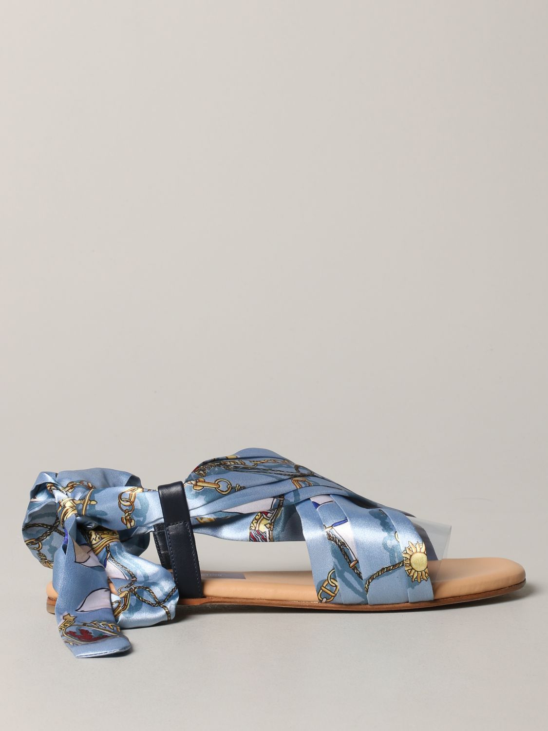 Flat sandals Hilfiger Collection: Shoes women Tommy Hilfiger multicolor 1