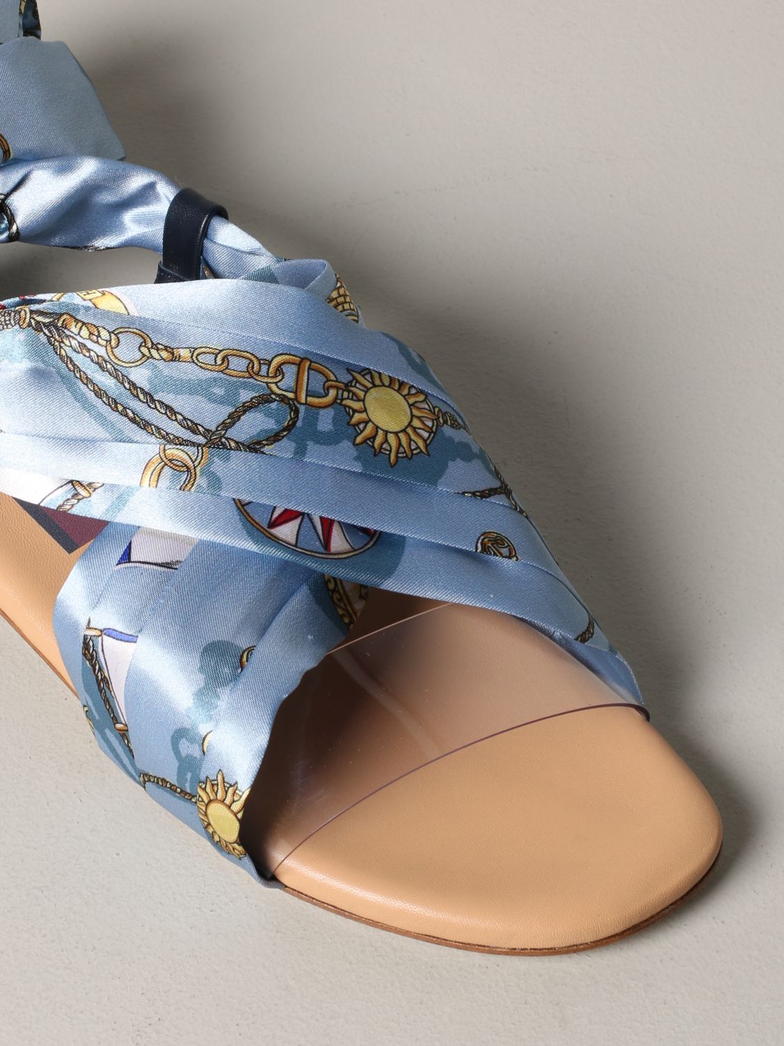 Flat sandals Hilfiger Collection: Shoes women Tommy Hilfiger multicolor 4