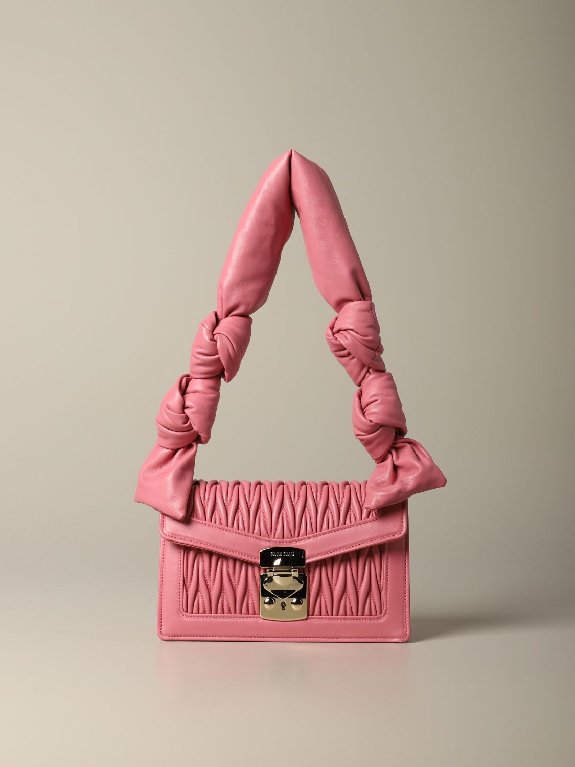 Shoulder bag Miu Miu: Shoulder bag women Miu Miu pink 1