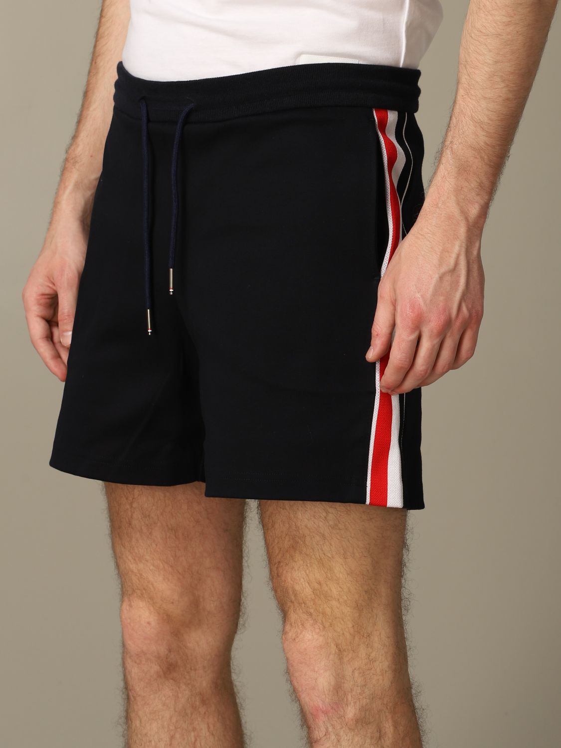 Thom Browne Outlet: Bermuda shorts men - Navy | Short Thom Browne ...