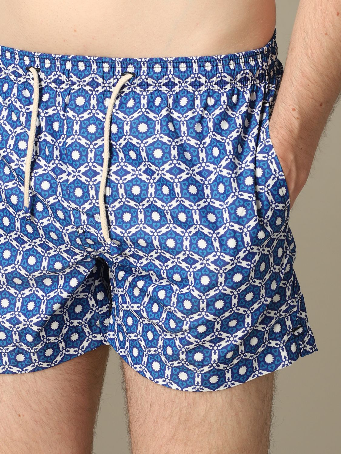 Peninsula Outlet Swimsuit men Blue Swimsuit Peninsula MICROFIBER