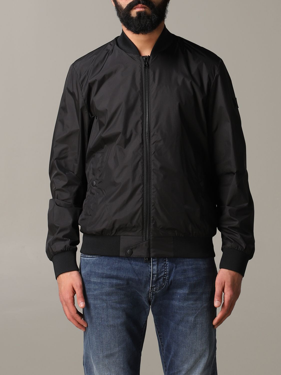 WOOLRICH: jacket for man - Black | Woolrich jacket WOOU0231MR UT2064 ...