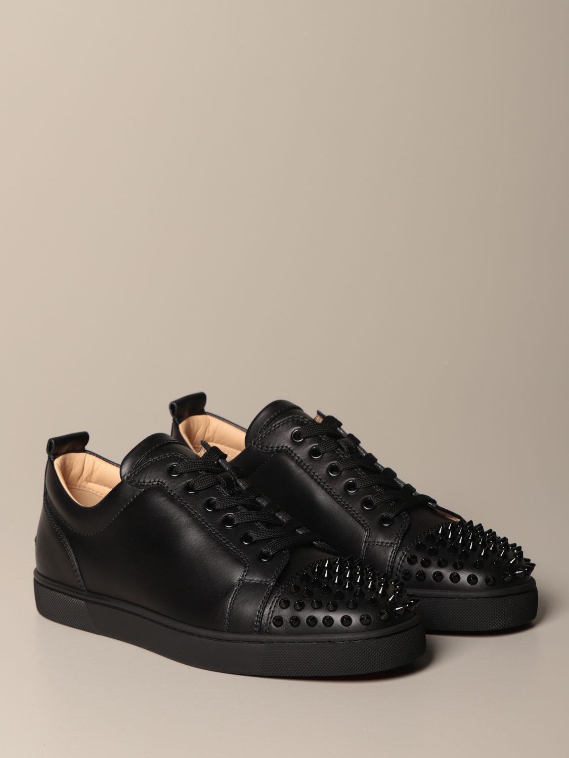 CHRISTIAN LOUBOUTIN: trainers for men - Black  Christian Louboutin trainers  1130573 online at