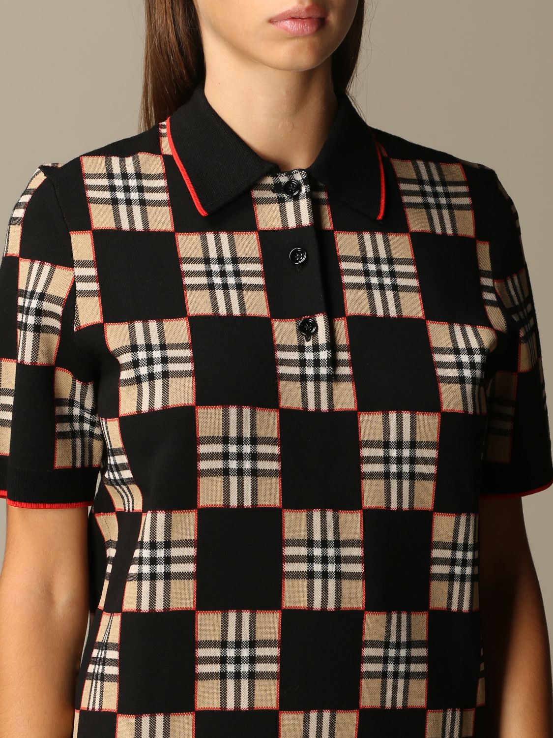 burberry jennifer polo top