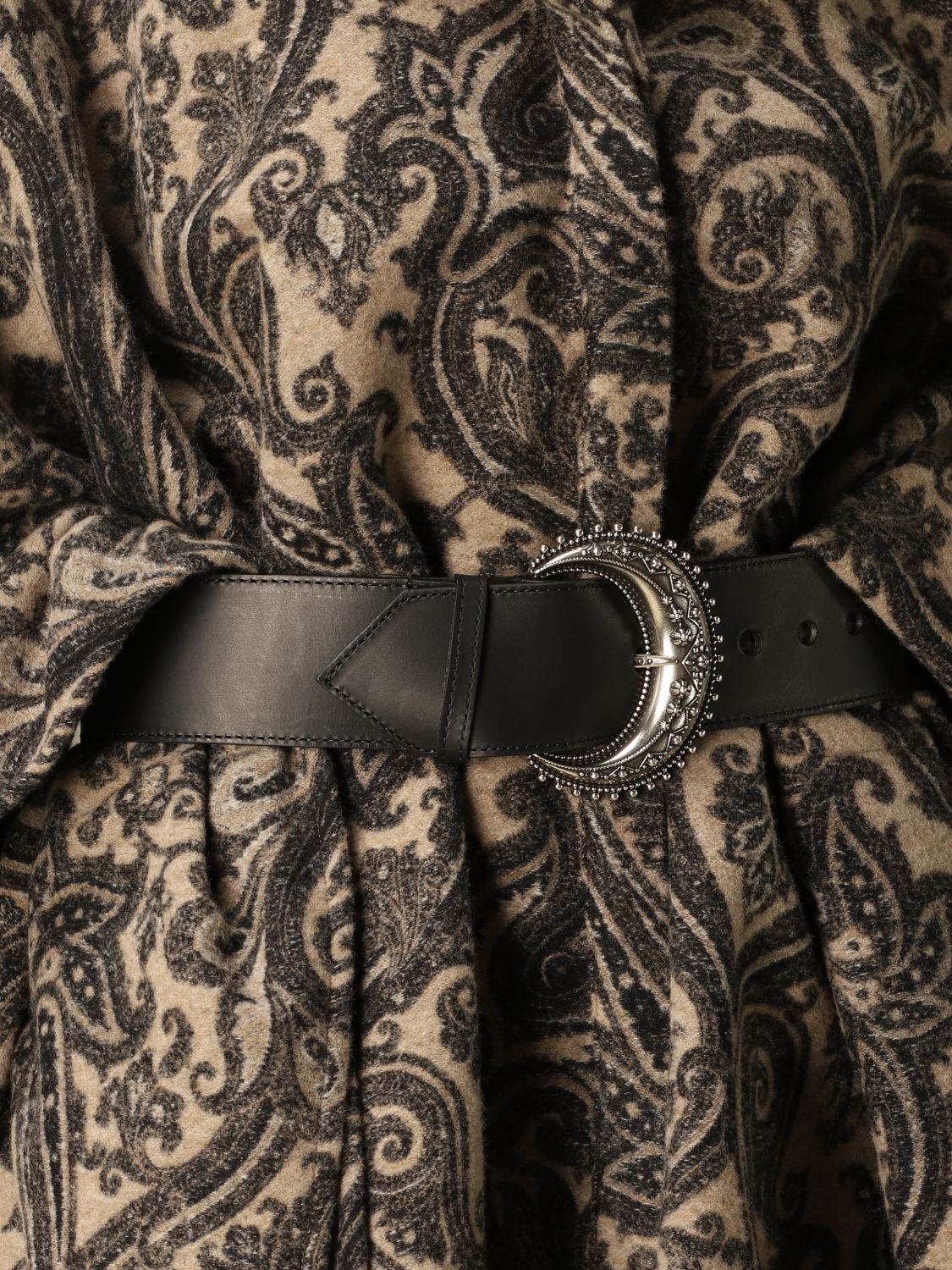 half moon belt buckle