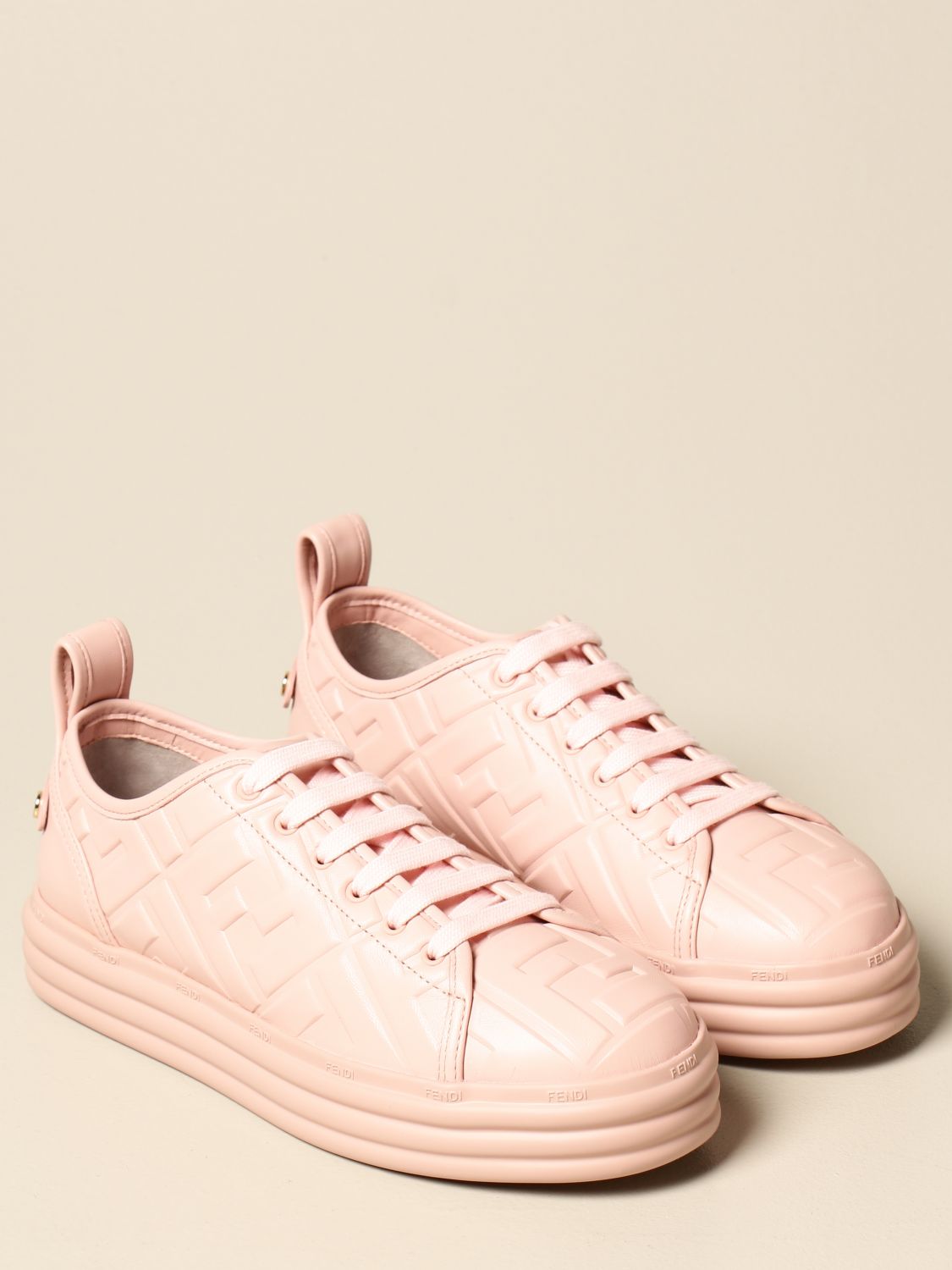 basket fendi blanche