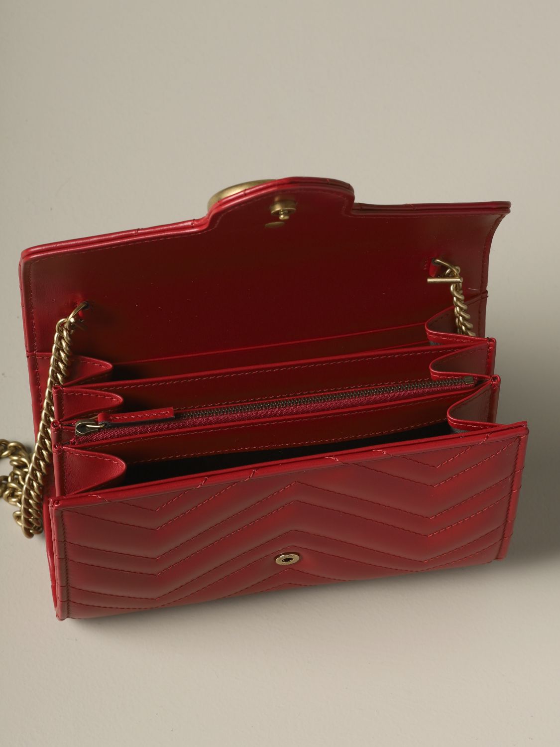 gucci red key pouch