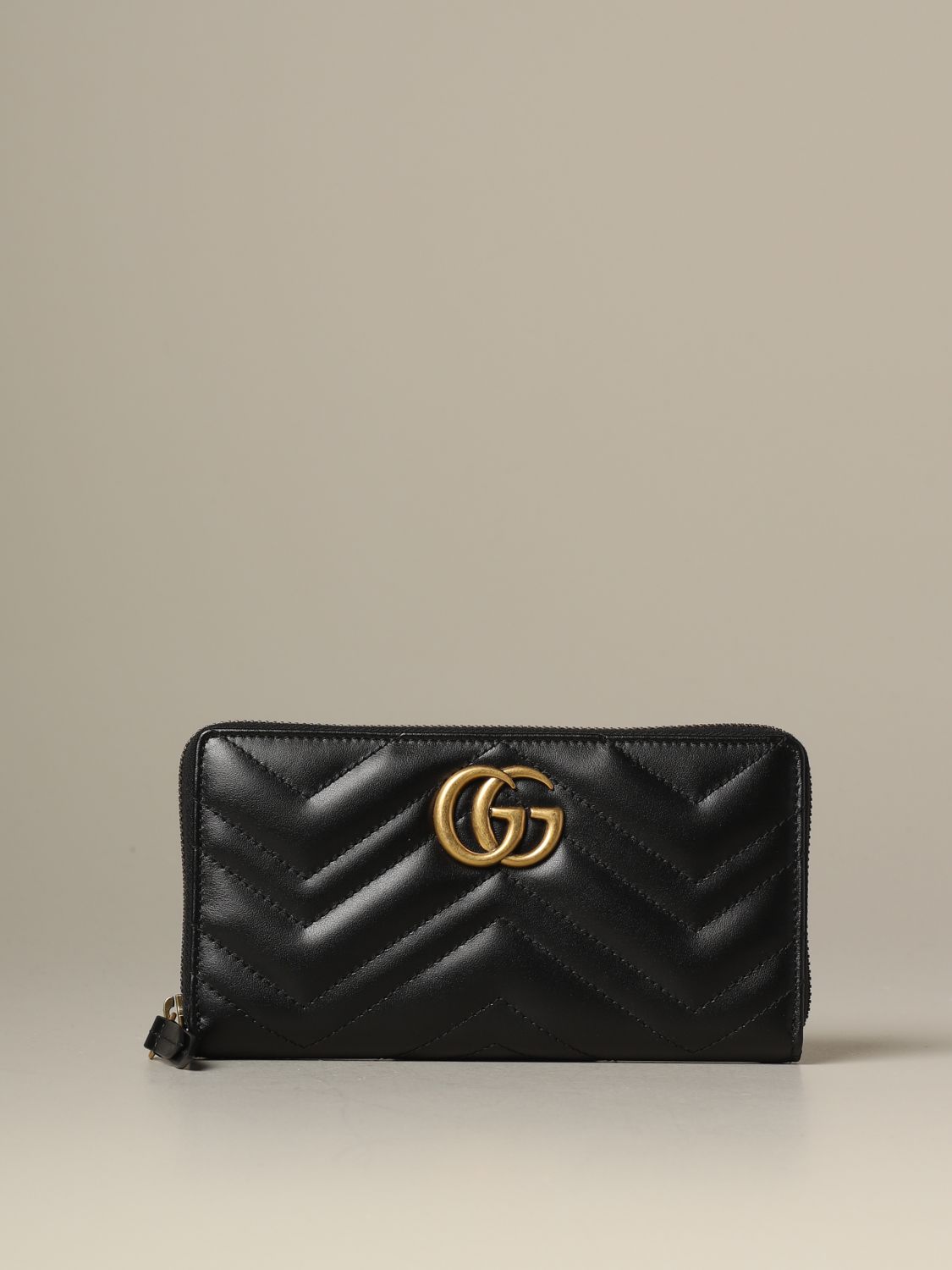 formula reform Grape GUCCI: Marmont wallet in matelassé leather - Black | Gucci wallet 443123  DTD1T online on GIGLIO.COM