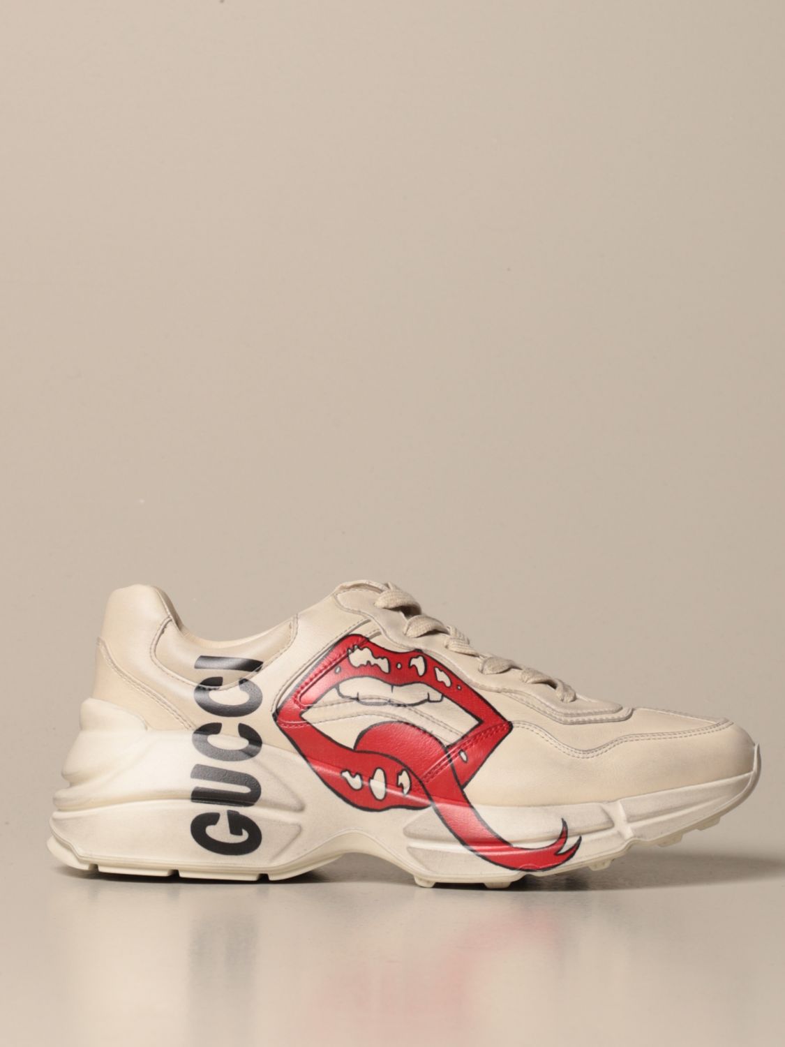 gucci sneakers with tongue