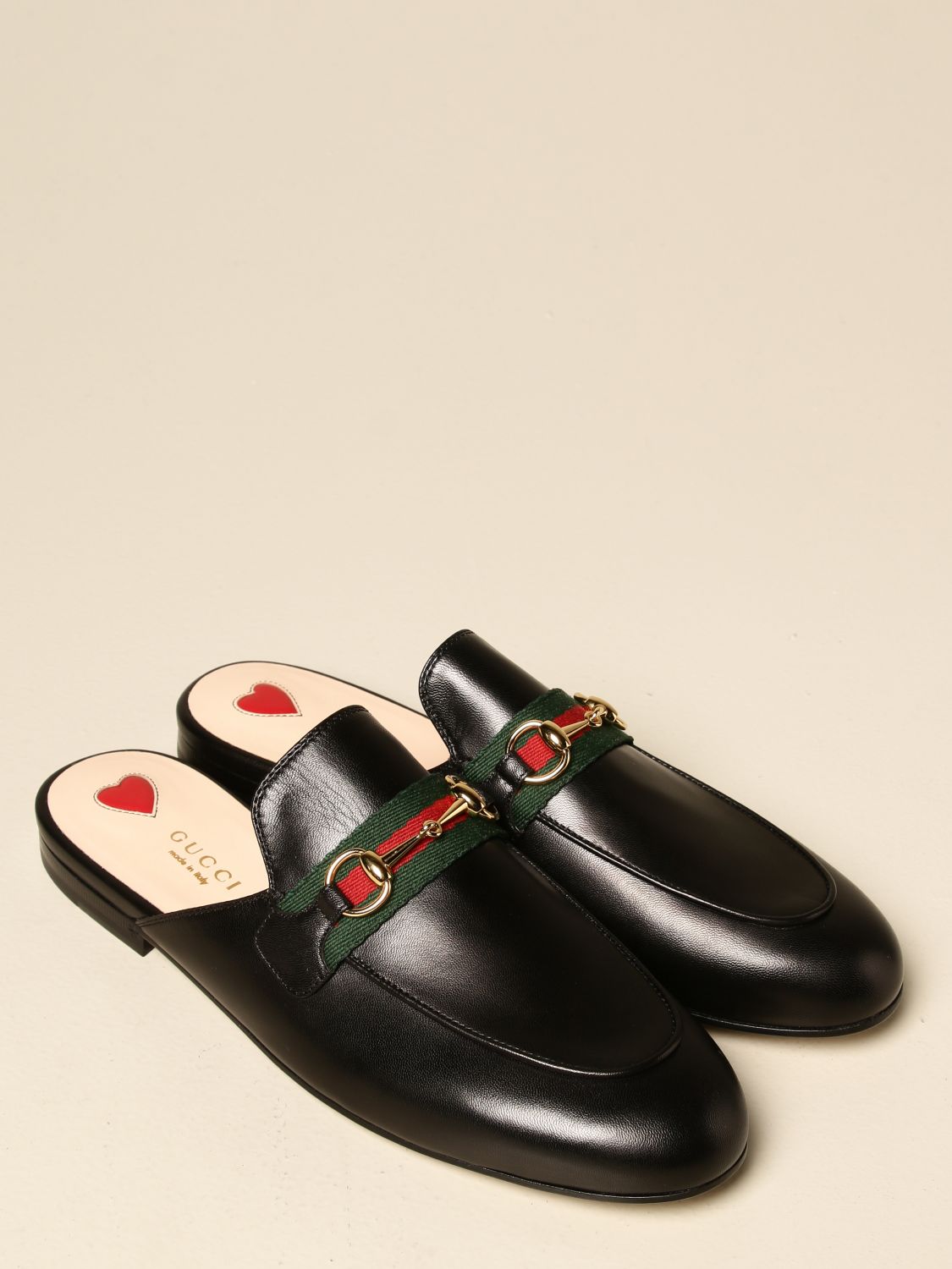 gucci princetown leather slipper
