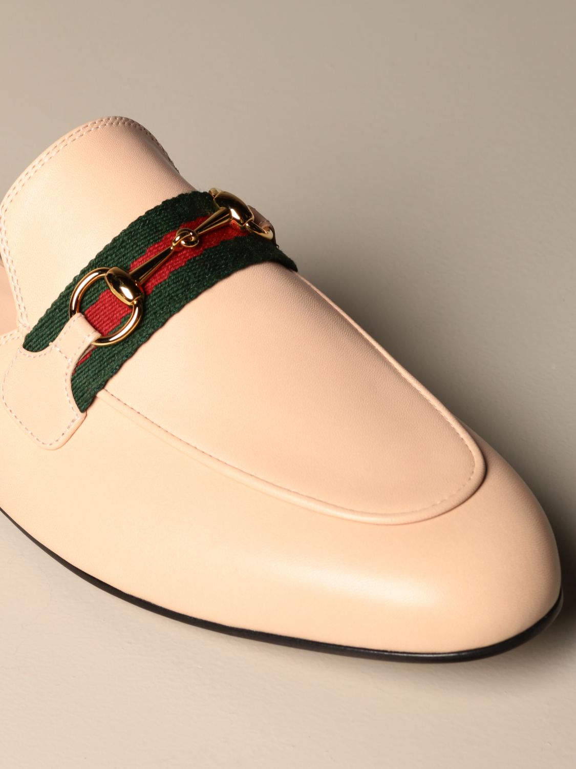Gucci Princetown leather slipper with 