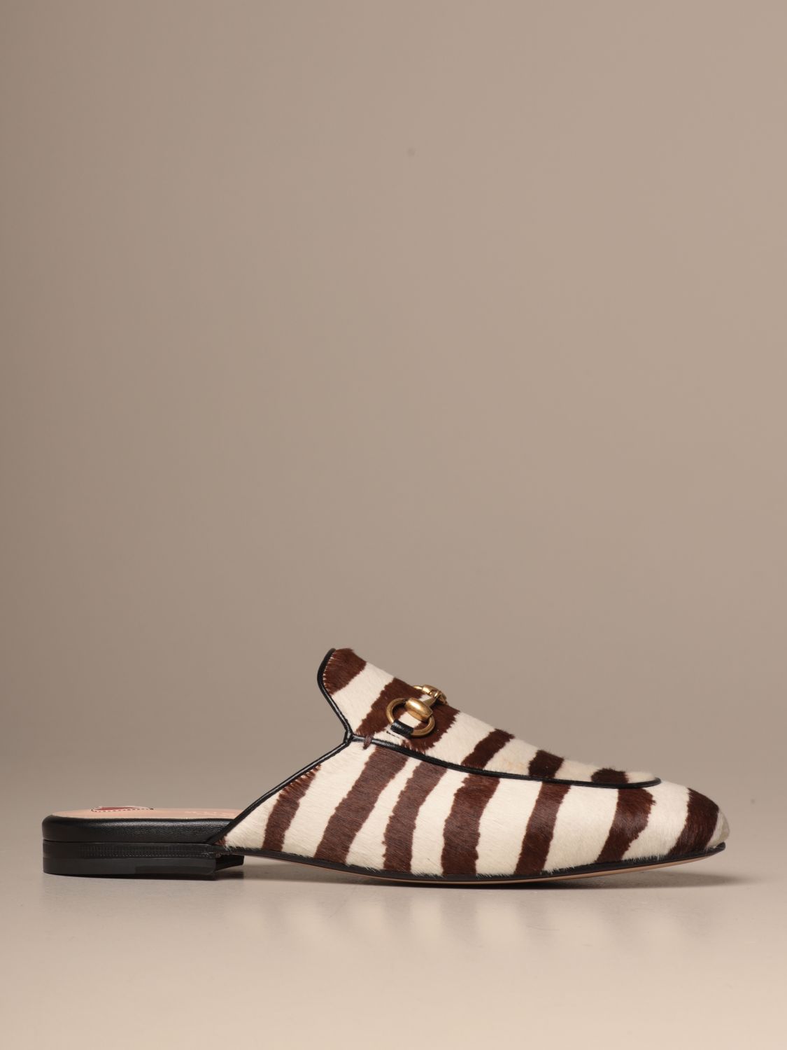gucci zebra loafers
