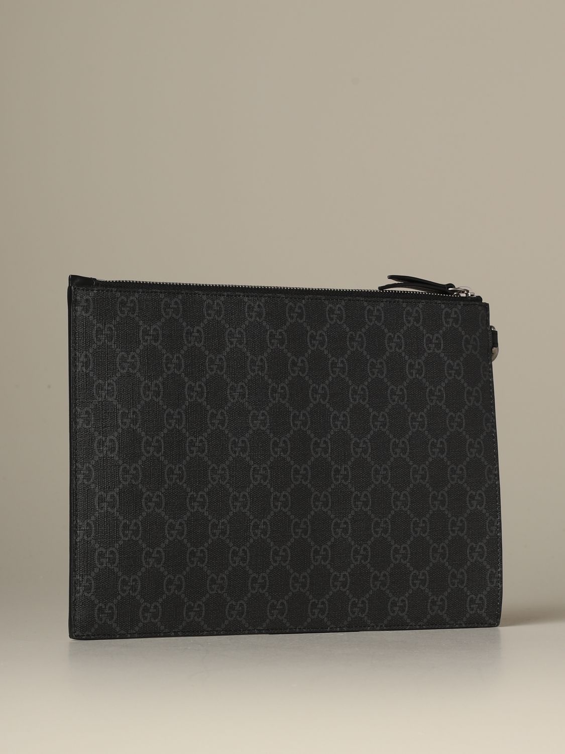 Gucci portafoglio con zip 'gg supreme' con serpente - color carne farfetch  pelle beige - Stileo.it