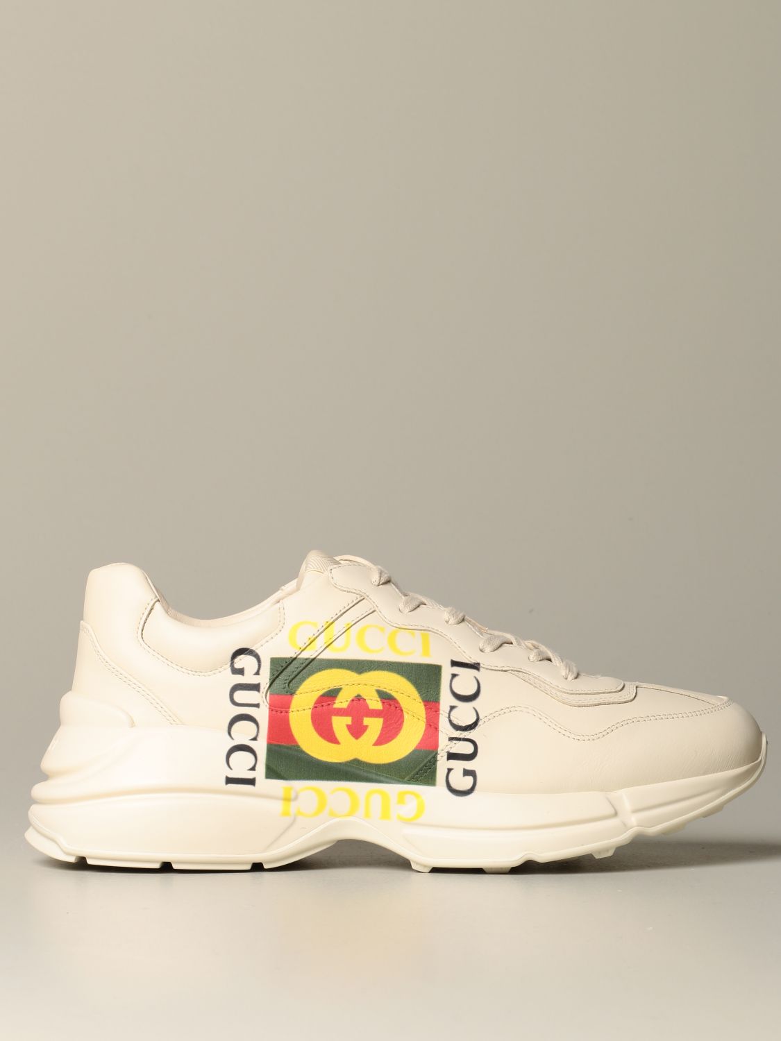 chaussure gucci homme blanc