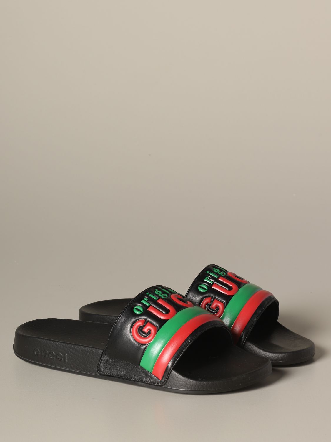 gucci stone sandals