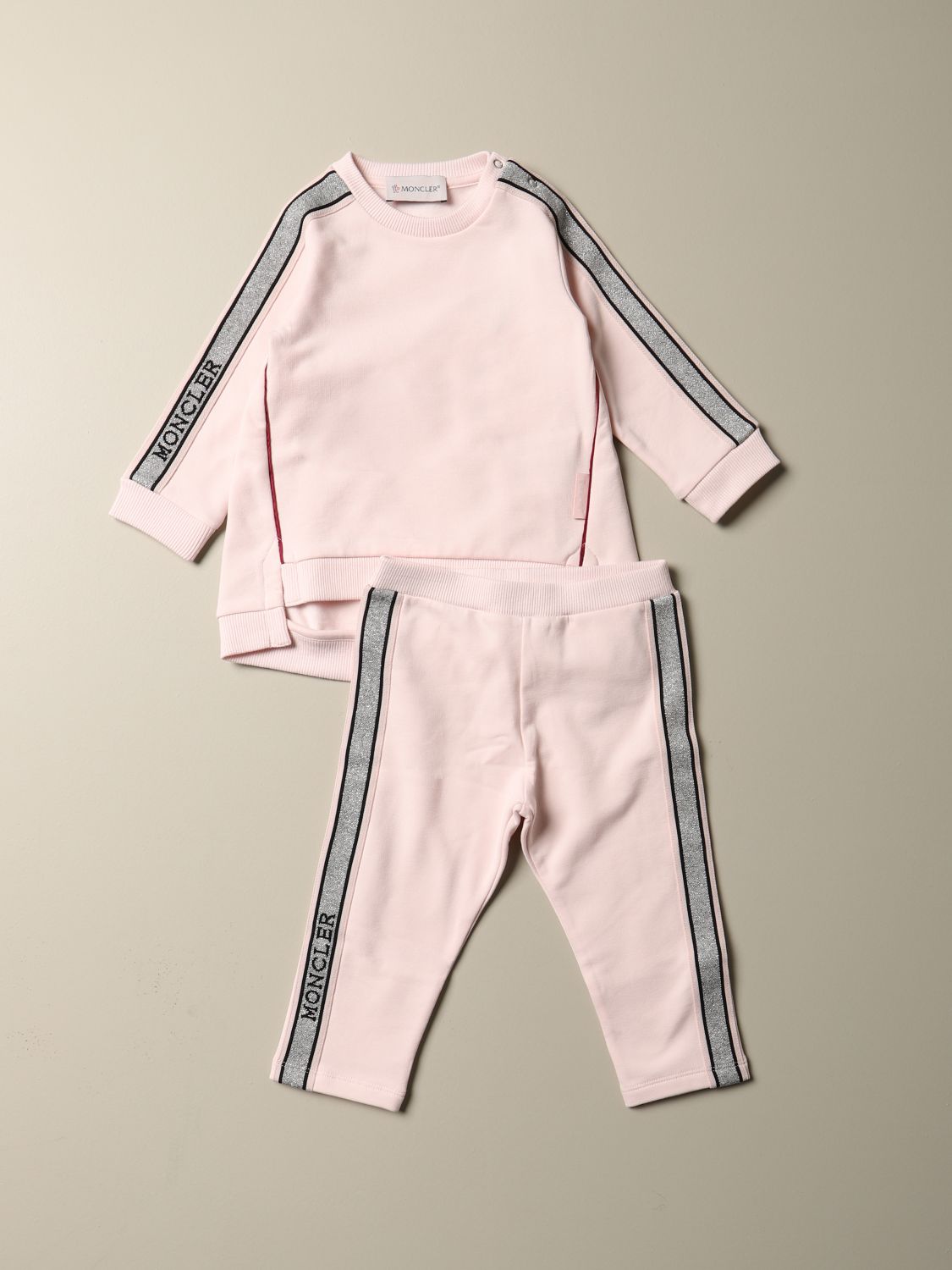 moncler striped tracksuit