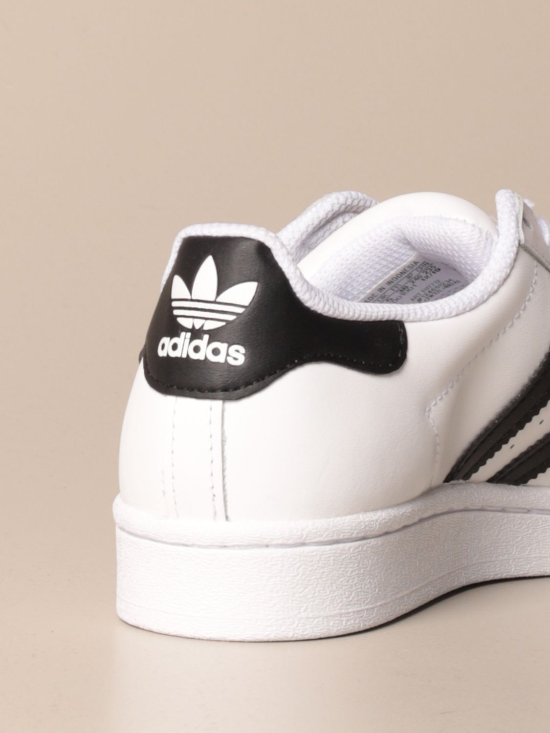 superstar slip on Blanc enfant