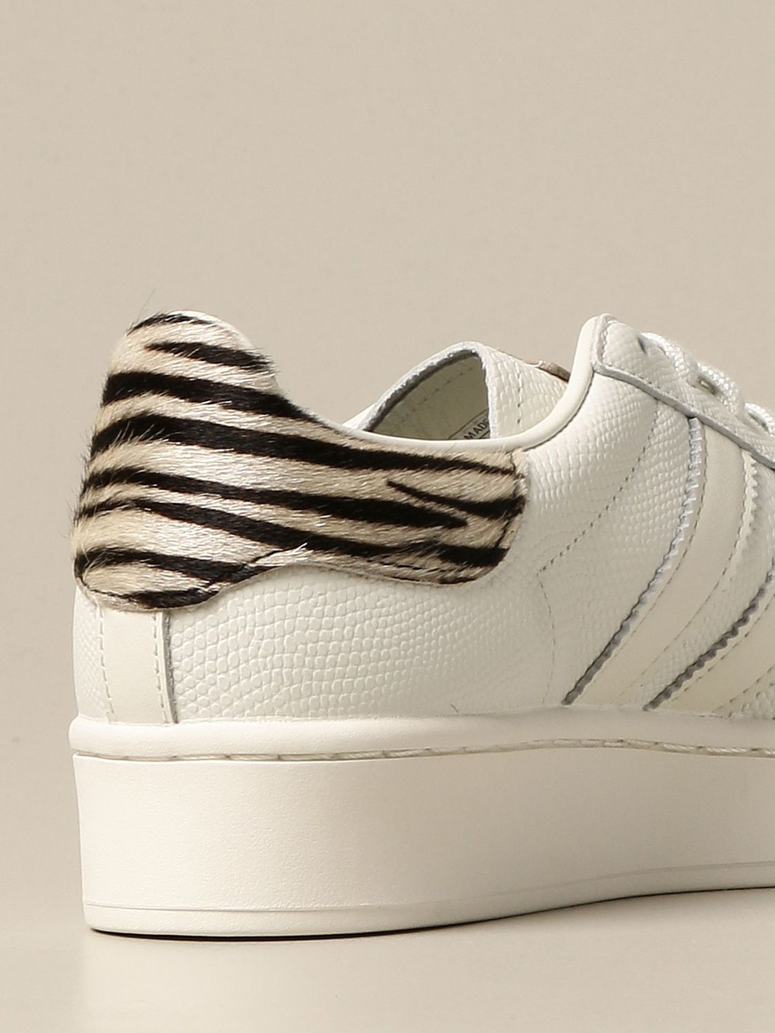 superstar bold leather sneakers