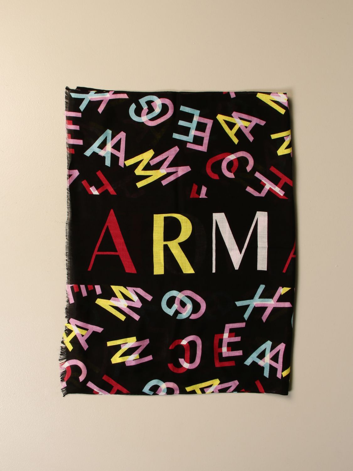 armani exchange scarf women's