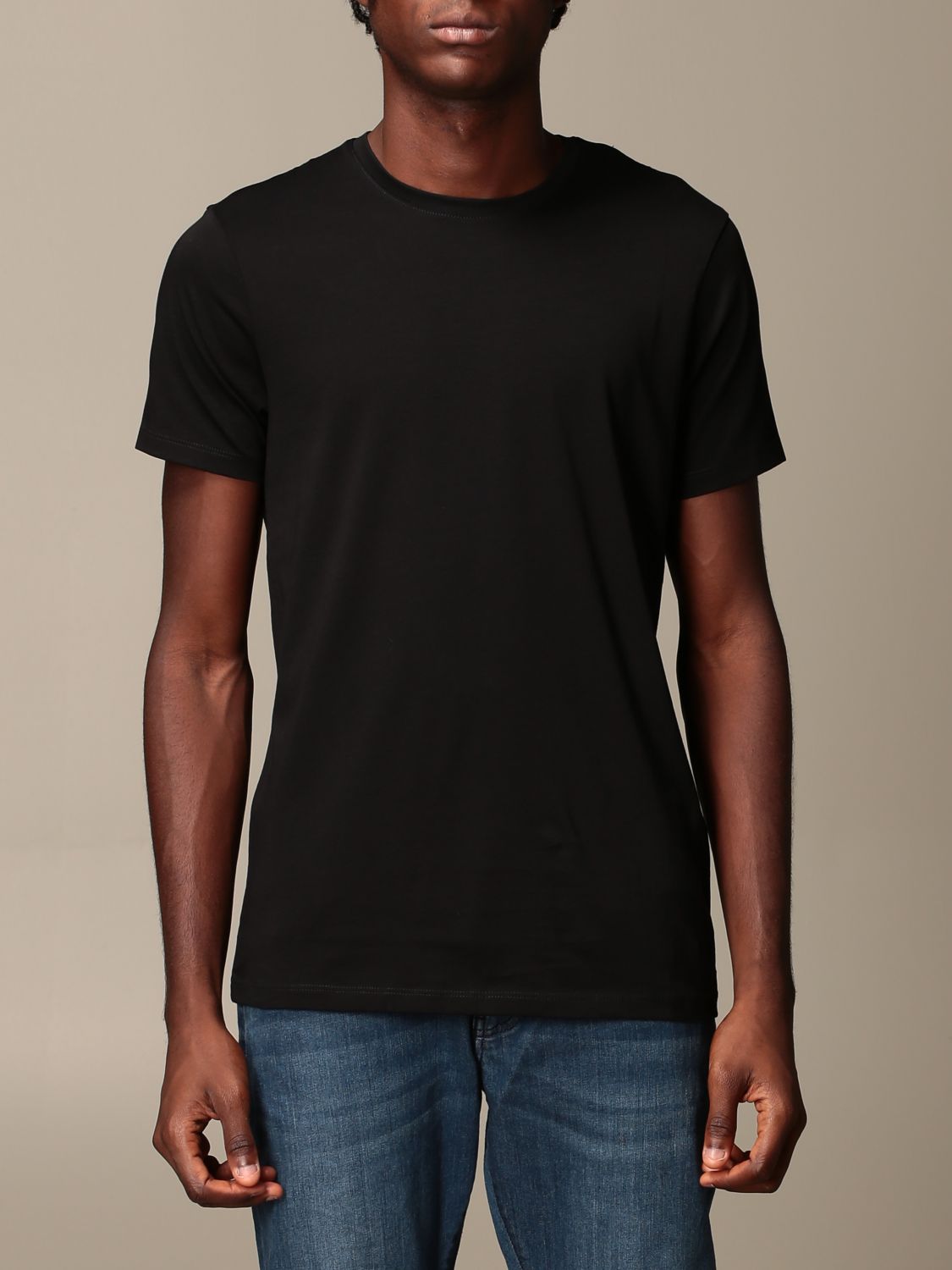 T-shirt Armani Exchange: Armani Exchange basic short-sleeved T-shirt black 1