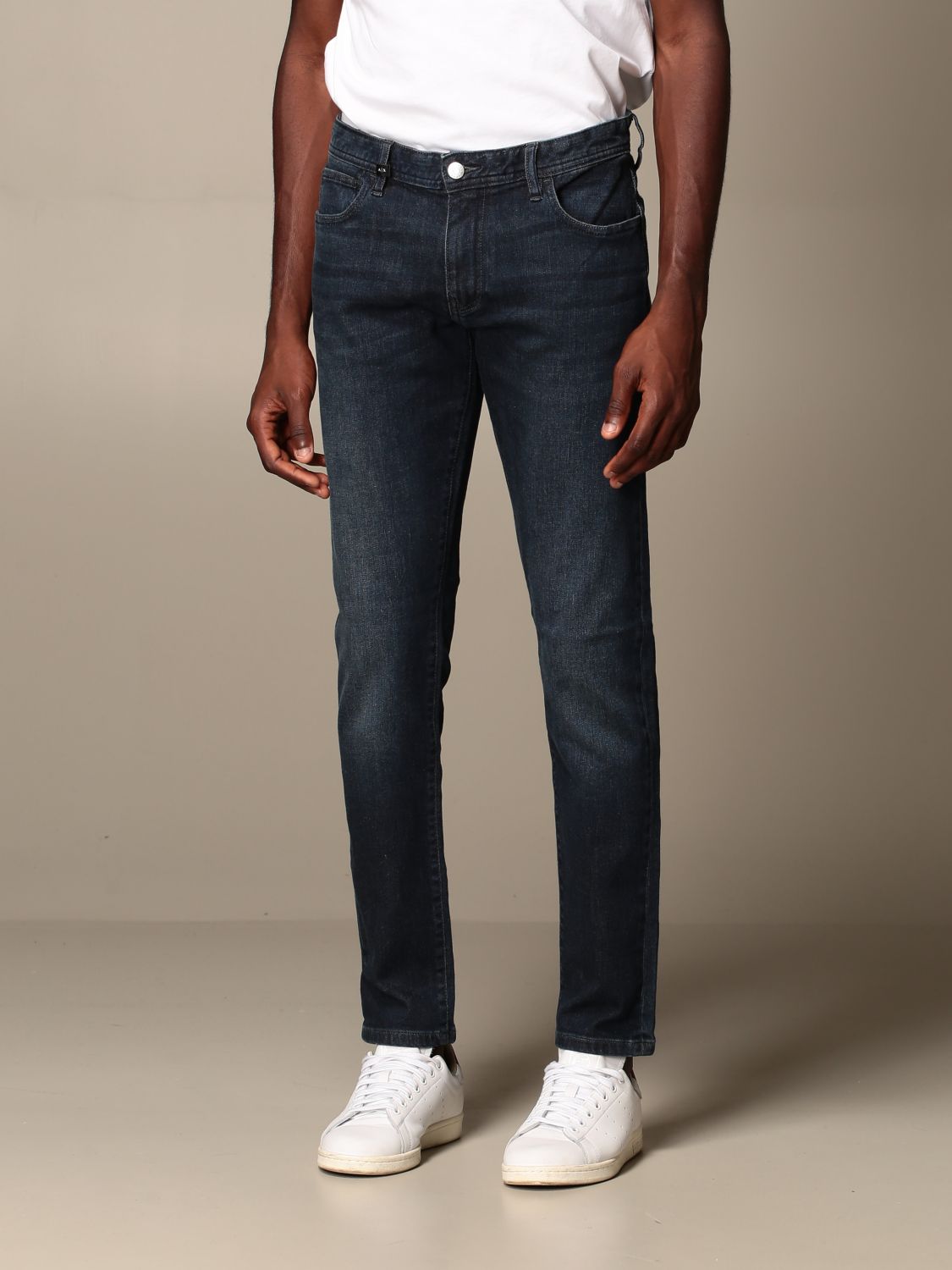 Armani Exchange Outlet Jeans in denim stretch Blue Jeans Armani